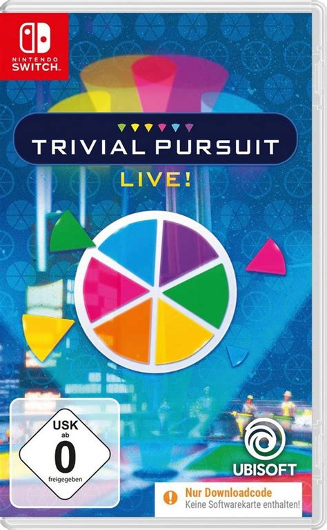 nintendo switch trivial|Trivial Pursuit Live (Code In Box) (Nintendo Switch)